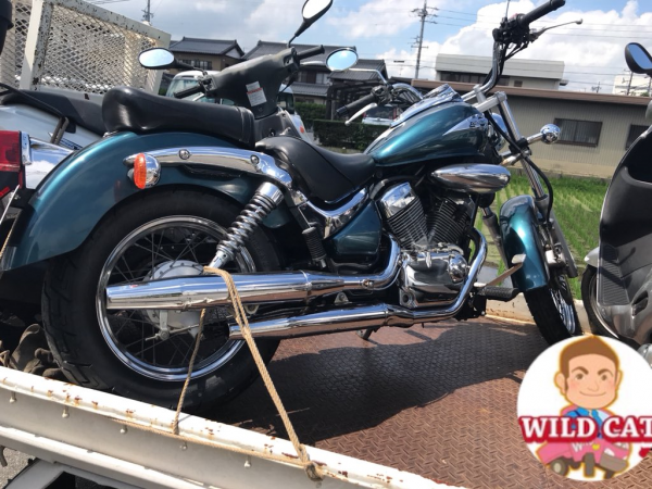 愛知県田原市浦町 バイク廃車 イントルーダー250（故障車） | 愛知県 